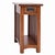Brown Mission 1 Drawer Spindle End Table For Sale - Image 8 of 15