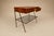 Attributed to Carlo Hauner Rosewood, Glass and Steel Side Table, Brazilian Modern, 1950s For Sale - Image 13 of 18
