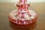 Glass Antique Bohemian Cranberry Glass Enameled Perfume Bottle, 19th. Century For Sale - Image 7 of 8