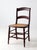 Antique American Cane Seat Ladder Back Chair For Sale - Image 4 of 14