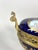 19thC Sevres Louis XVI Style Blue Porcelain Bronze Bowl Urn For Sale - Image 15 of 18