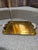 Italian Mid-Century Brass Serving Tray With Tusk Handles, 1970s For Sale - Image 4 of 7