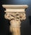 18th-19th century Grand Tour Italian carved marble pedestals in the Gothic style. Amazing carving. Great condition for...