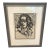 Josef Lacina Original Woodcut, a Portrait of Friedrich Schiller, European Realism Mid Century Art (Czech, 1899-1975) For Sale
