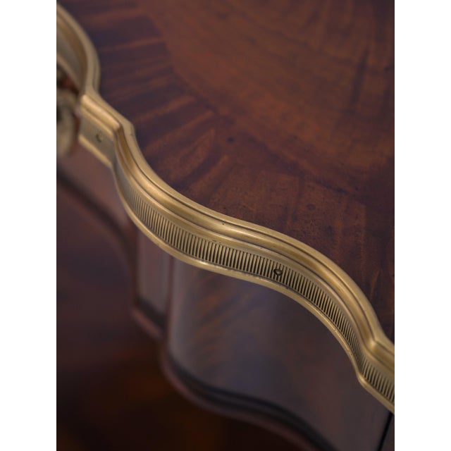 Pair Theodore Alexander 5005-392 Mahogany 1 Drawer Lamp Tables For Sale - Image 12 of 18