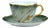 Art Nouveau Collectible Chocolate Cup and Saucer in Eggshell Porcelain with Gold Trim, France, 1890s, Set of 2 For Sale