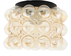 German Ceiling Lamp by Helena Tynell Bubble for Limburg, 1960s