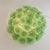 Floreal Green Murano Glass Flush Mount by Simoeng For Sale - Image 4 of 7
