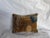 Fashioned from an authentic 17th-century Brussels tapestry, this antique pillow features an unusual fragmentary pattern...