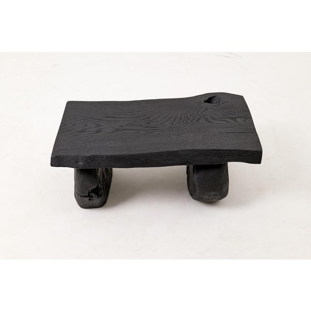 Early 21st Century Sculptural Hardwood Stool by Logniture For Sale - Image 5 of 18