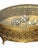 Vintage Hollywood Regency Style Brass Filigree Jewelry Box With Beveled Glass Top For Sale In Charlotte - Image 6 of 9