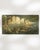 Early 20th Century France Forest Green Wood Painting For Sale - Image 9 of 15