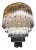 Vintage Italian Crystal Lamp, 1970s For Sale