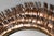 Mid-Century Modern Brutalist Eyelash Copper Mirror by Curtis Jere, Signe For Sale - Image 11 of 14