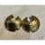 Mid-Century Modern Vintage Large Croissant Tiered Earrings For Sale - Image 3 of 12
