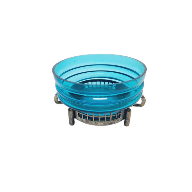 Metal Art Deco Bowl, United Kingdom, 1930s For Sale - Image 7 of 9