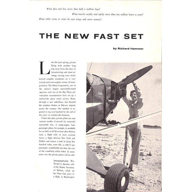 Town & Country July 1958 W/ Sally Ann Howes For Sale In New York - Image 6 of 9