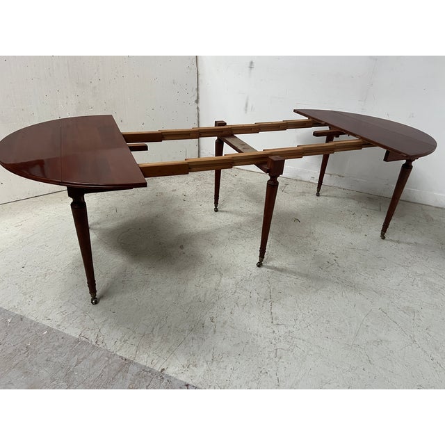 Antique Louis XVI Style Mahogany Table, 1800s For Sale - Image 11 of 17