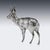 20th Century German Silver Statues of a Reindeer, Hanau, 1920s For Sale - Image 4 of 18