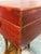 Chinoiserie Red Lacquered Wood Storage Chest, Vintage For Sale - Image 10 of 12