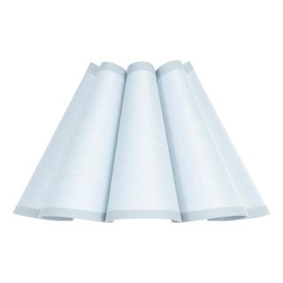 Polly Scalloped Shade, Mist Blue For Sale