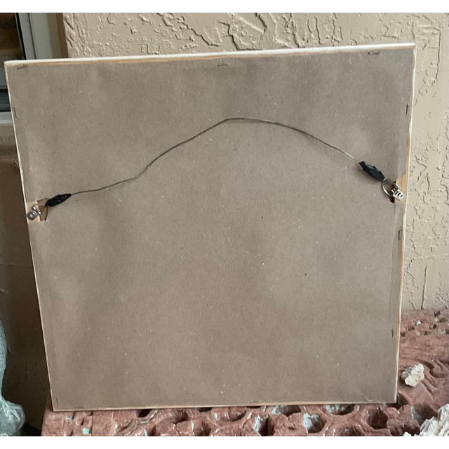 Funky Mixed Media Metal Face Sculpture Copper & Brass Brutalist Wall Art For Sale - Image 10 of 15