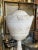 Late 19th Century Victorian Hand Carved Alabaster Table Lamb With Bird Motif For Sale - Image 10 of 12