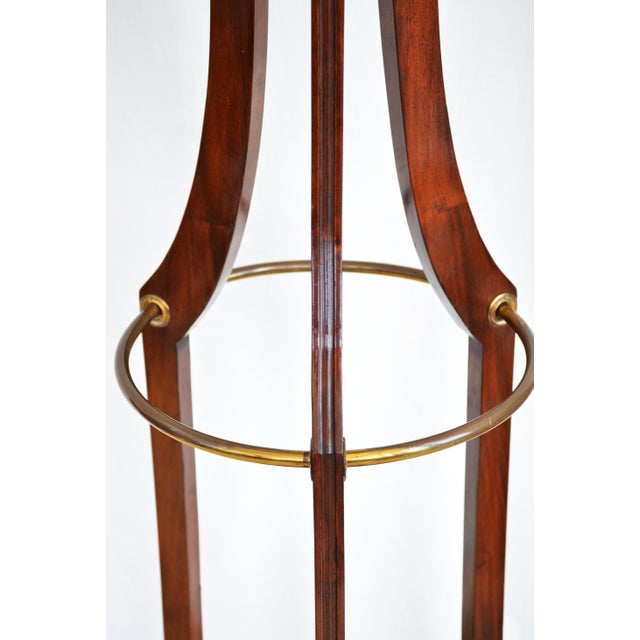 Brown English Arts and Crafts Coat Stand in Mahogany, 1900s For Sale - Image 8 of 13