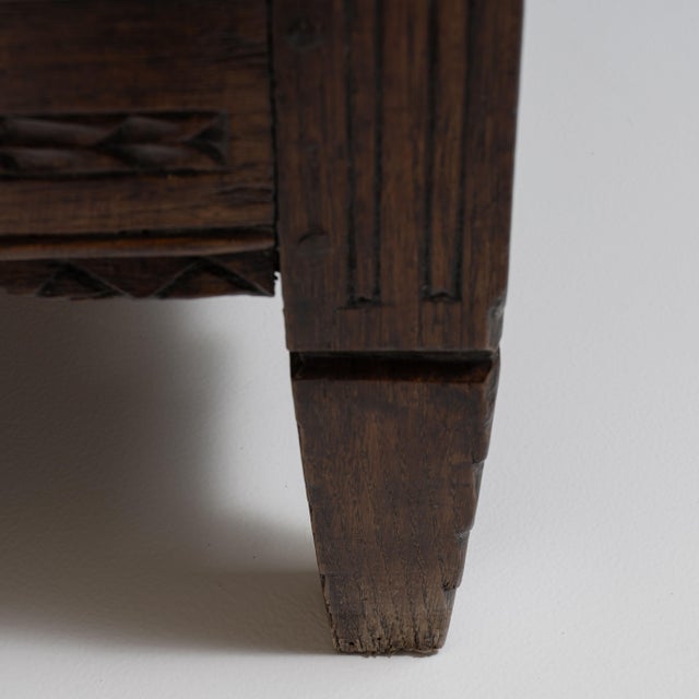 19th Century French Dark Brown Renaissance Buffet in Original Patina For Sale - Image 13 of 15
