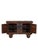 Wood Antique Indian Teakwood Pitara Chest Console For Sale - Image 7 of 8