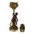 19th Century Bradley & Hubbard Victorian Brass, Bronze, Marble & Glass Figural Oil Lamp For Sale - Image 13 of 14