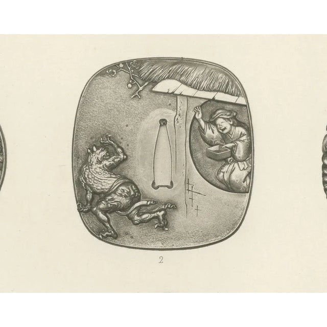 Audsley, Mythical and Narrative Japanese Tsuba Designs, 1884, Paper For Sale - Image 4 of 6