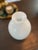 Contemporary Heavy Large Glass Vase Milk White and Green For Sale In Tampa - Image 6 of 7