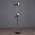 Chromed Metal Floor Lamp For Sale - Image 4 of 11