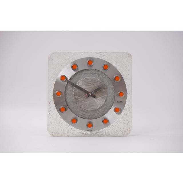 Space Age Wall Clock from Kienzle, 1970s For Sale - Image 14 of 14