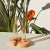 Contemporary Orange-Orange Cochlea Del Risveglio Soils Edition Vase by Coki Barbieri For Sale - Image 3 of 6