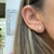 Rose Christian Dior ÉToile Des Vents 18k Rose Gold Diamond Single Pink Stud Earring For Sale - Image 8 of 8