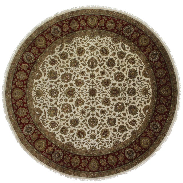RugsinDallas 12 Feet Round Persian Style Hand Knotted Wool ...