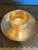 Minimalism Antique Bronze, Gilt Bronze, Altar Set, Tibetan, Buddhist, Hand Forged, Heavy Metal For Sale - Image 3 of 7