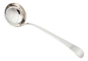 Vintage Silver Soup Ladle