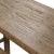 Antique Elm Table with Rounded Legs For Sale - Image 4 of 5