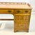 Mid 20th Century 1950s Mid-Century Boho Chic Arts & Crafts Americana Nutmeg Maple Desk For Sale - Image 5 of 13