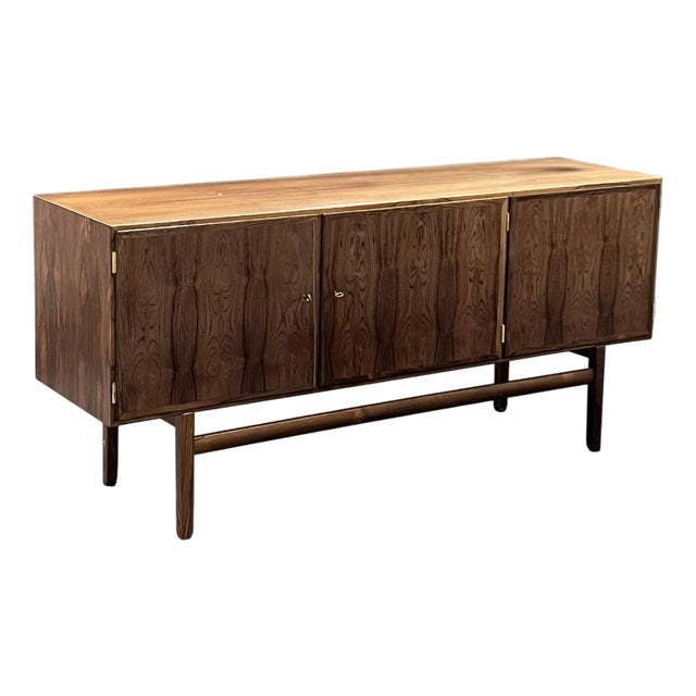 Vintage Rungstedlund Sideboard attributed to Ole Wanscher for Poul Jeppesens Møbelfabrik For Sale