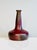 Brown and Ruby ​​Red Studio Ceramic Art Bottleneck Vase by Jürgen Riecke, Germany, 1960s For Sale - Image 15 of 15