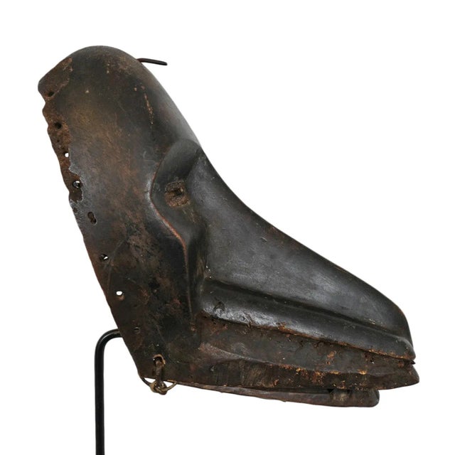 Wood Early 20th Century Dan Guerze Gagon Mask For Sale - Image 7 of 12