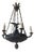 Antique French Pendant Lamp, 1800s For Sale