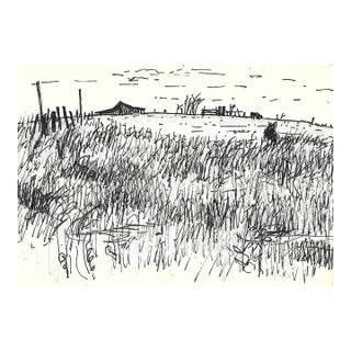 1970s Robert Angeloch Kentucky Farm Landscape For Sale