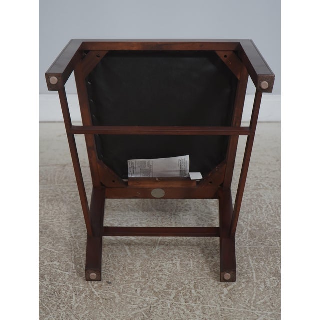 Set of 6 Baker Chippendale Carved Mahogany Dining Room Chairs For Sale - Image 16 of 18