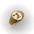 This beautifully carved 14k gold Victorian signet ring has the image of an arm holding a sword, ready for battle. The...