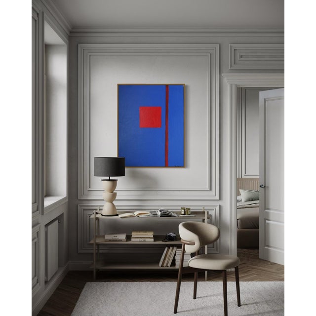 Bodasca, That Blue Abstract, 2026, Acrylic on Canvas For Sale - Image 6 of 12